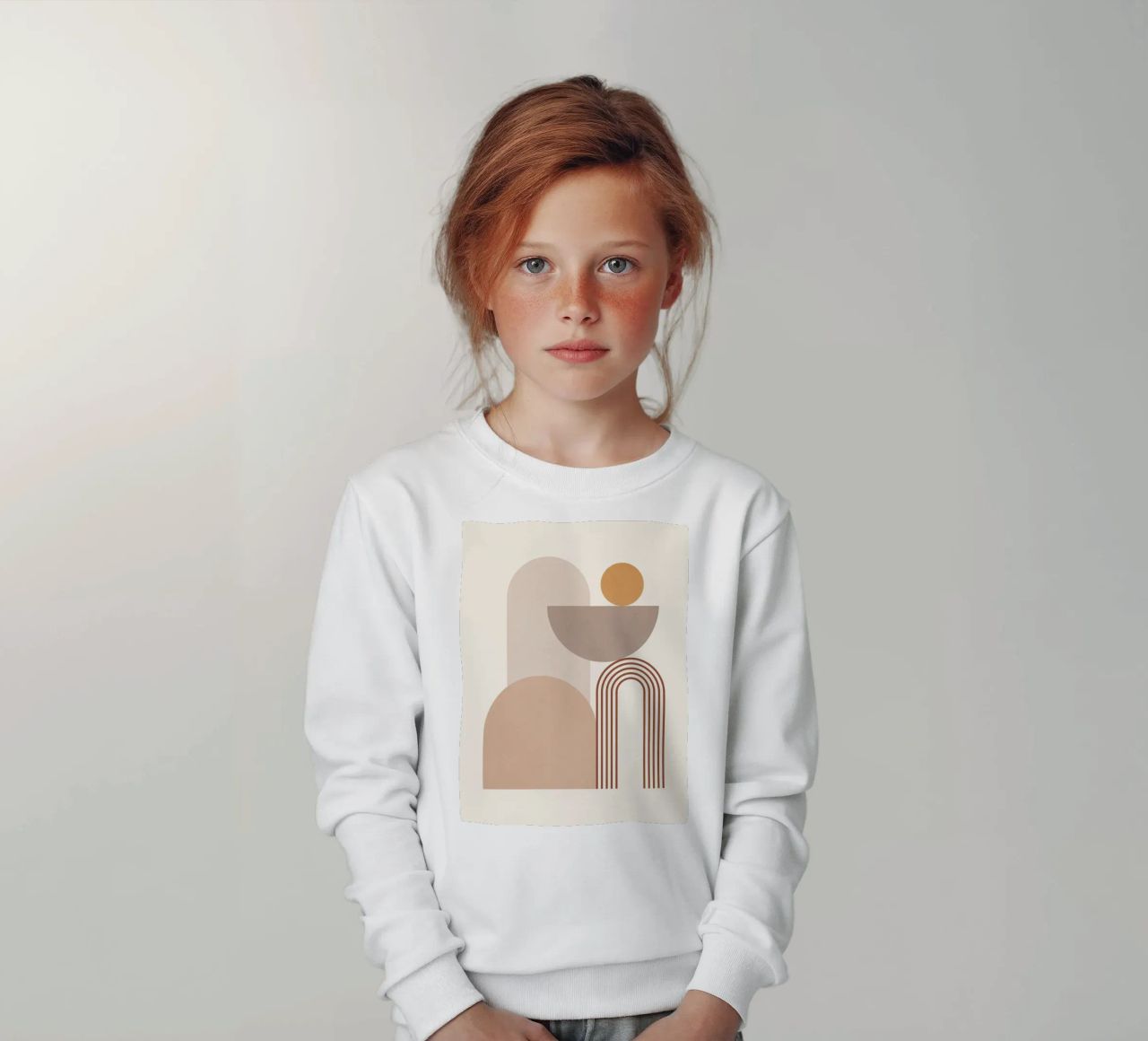 Forme astratte minimali 12 felpa bambino da Gaite