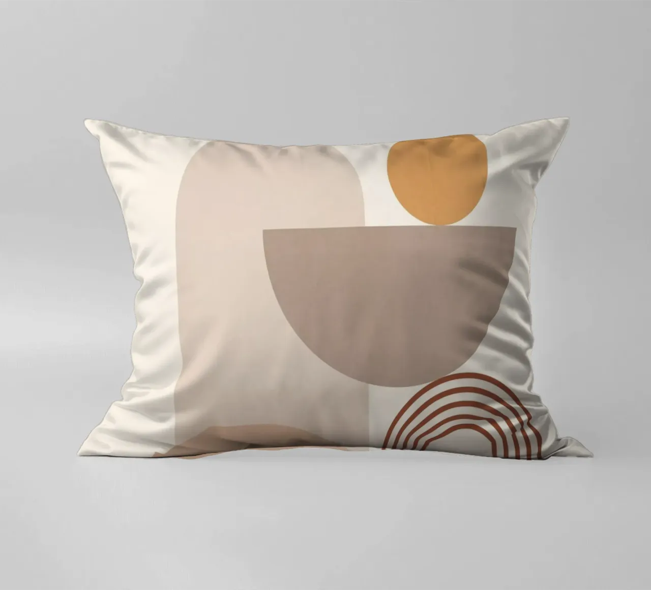 Minimal Abstract Shapes 12 decorative cushion by Gaite