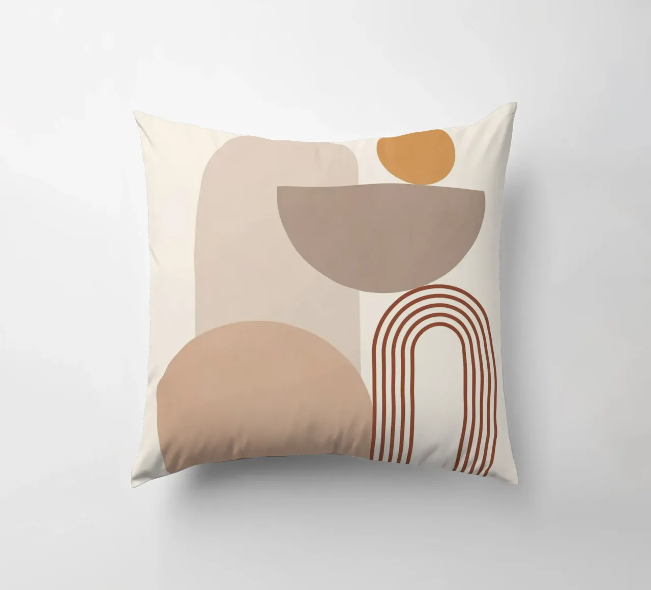 Minimal Abstract Shapes 12 decorative cushion by Gaite