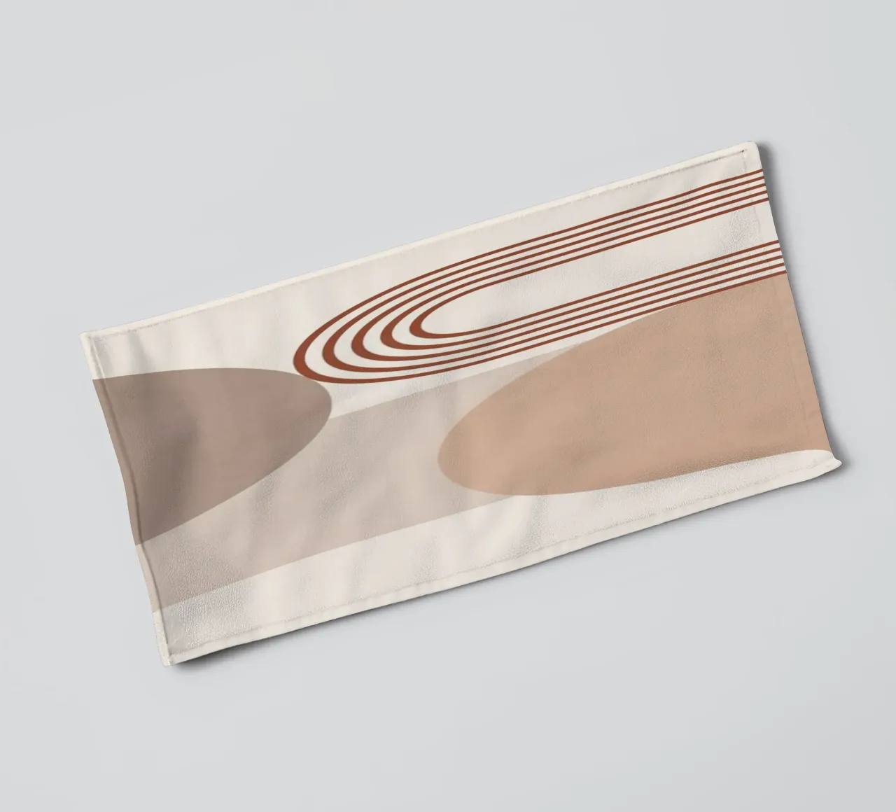 Minimal Abstract Shapes 12 towel by Gaite