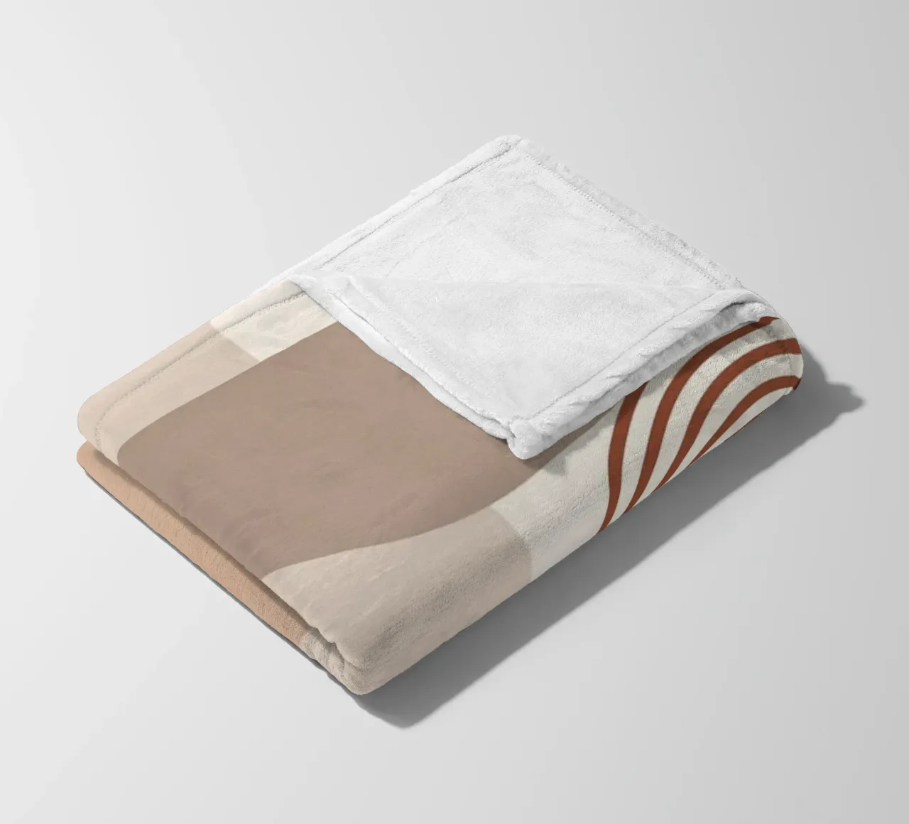 Forme astratte minimali 12 coperta in pile da Gaite