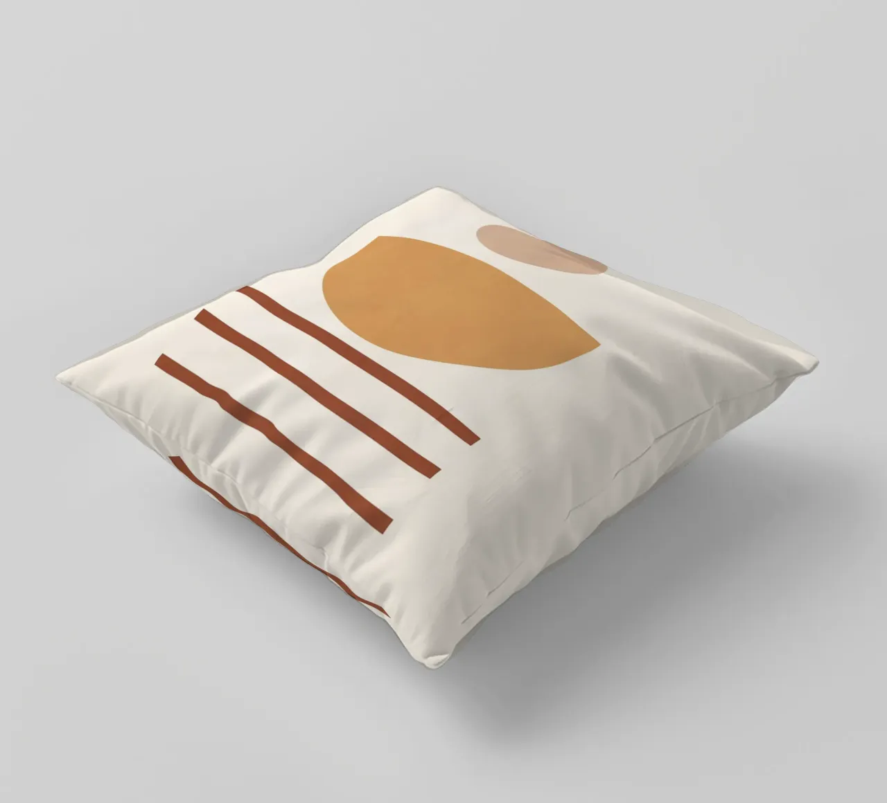 Minimal Abstract Shapes 14 decorative cushion by Gaite