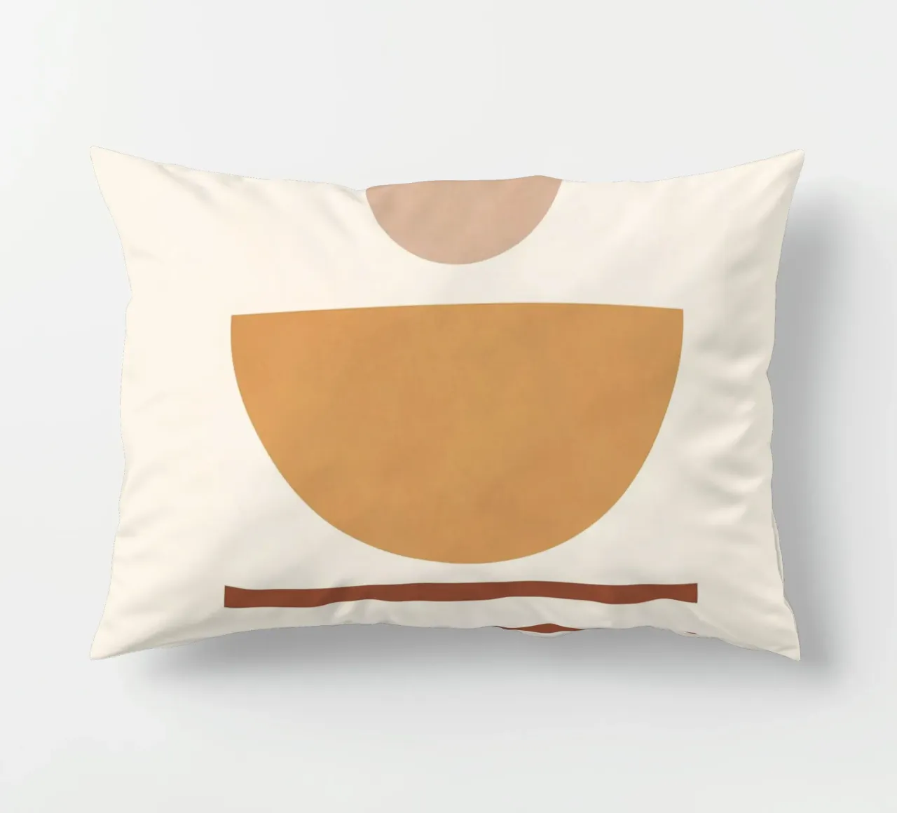 Minimal Abstract Shapes 14 decorative cushion by Gaite