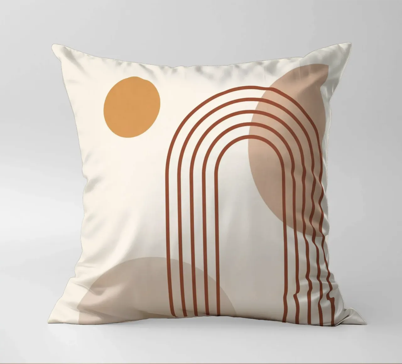 Minimal Abstract Shapes 15 decorative cushion by Gaite