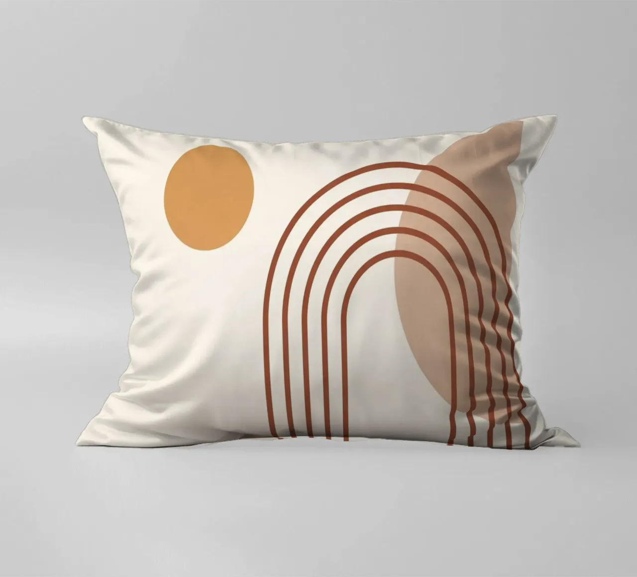 Minimal Abstract Shapes 15 decorative cushion by Gaite