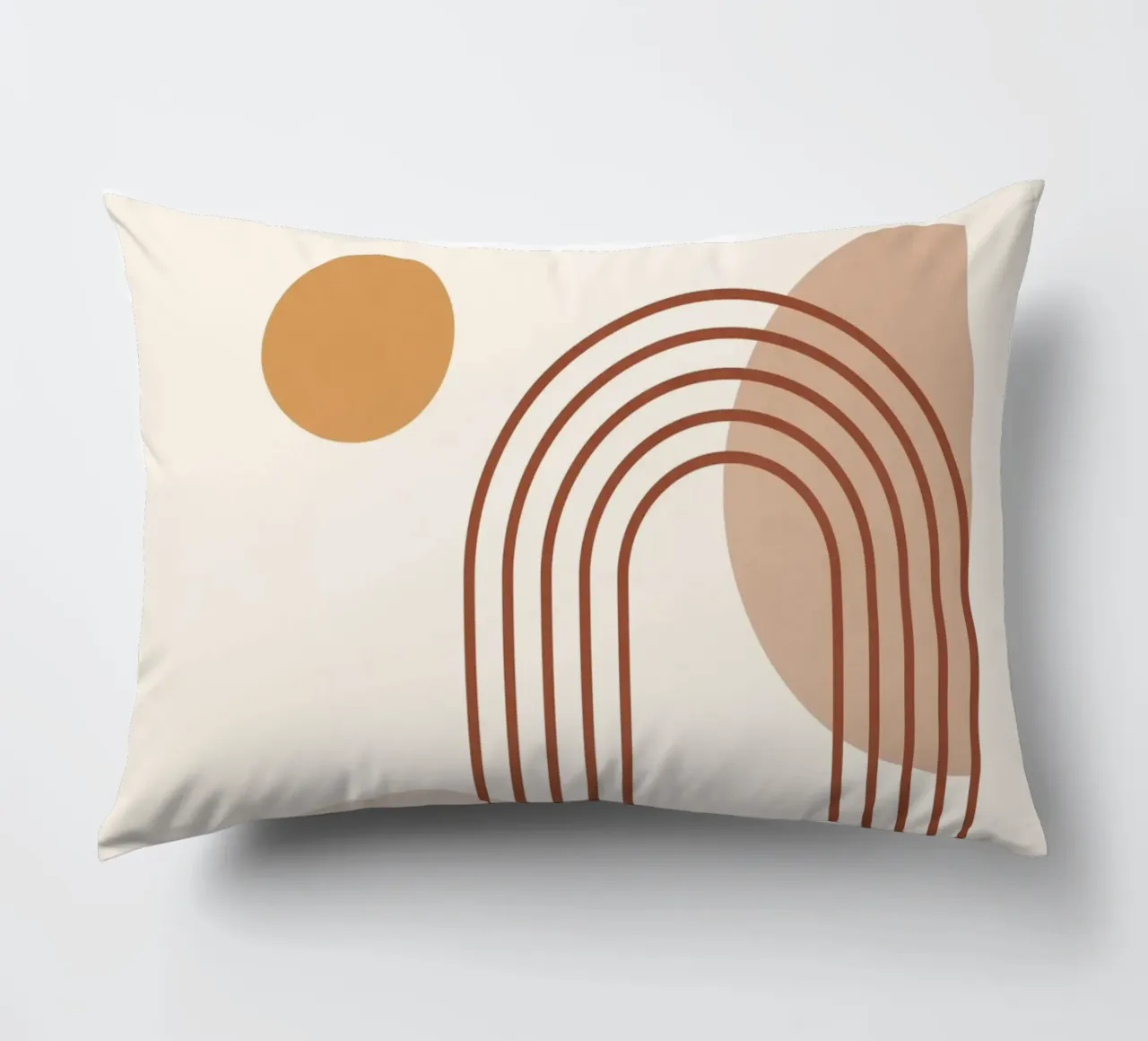 Minimal Abstract Shapes 15 decorative cushion by Gaite