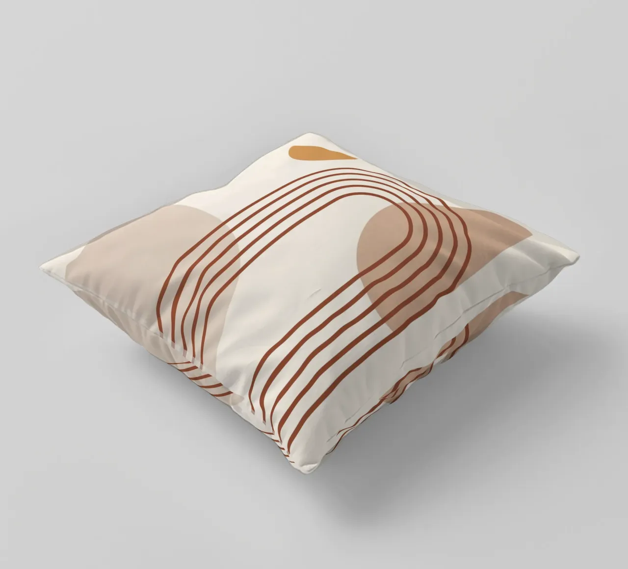 Minimal Abstract Shapes 15 decorative cushion by Gaite