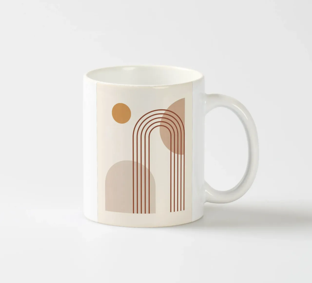 Forme astratte minimali 15 tazza in ceramica da Gaite