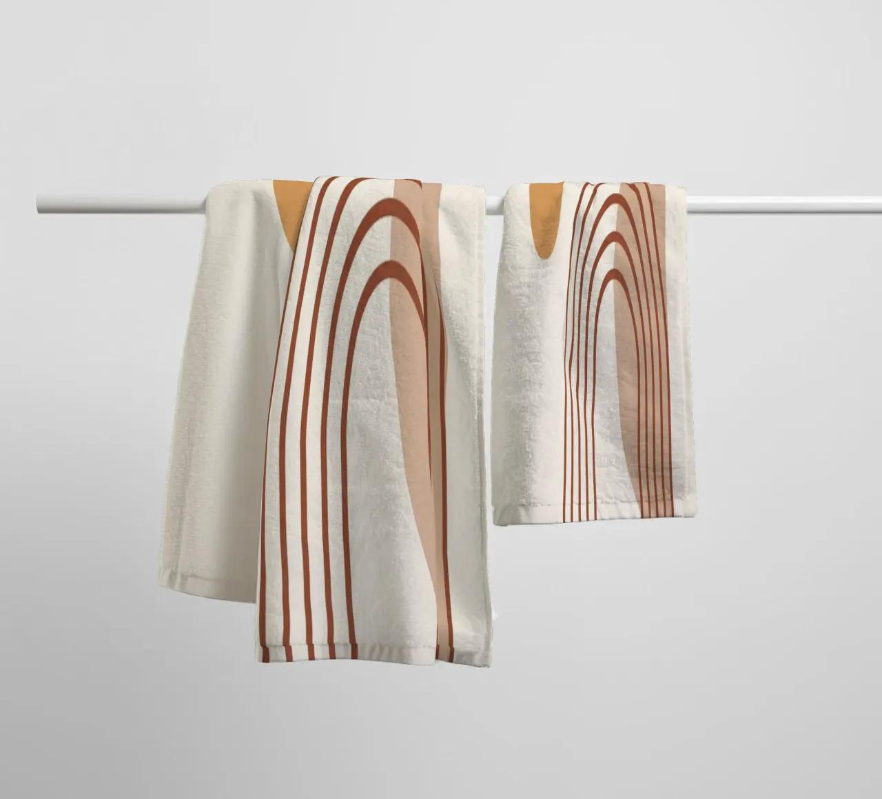 Minimale abstrakte Formen 15 Handtuch von Gaite