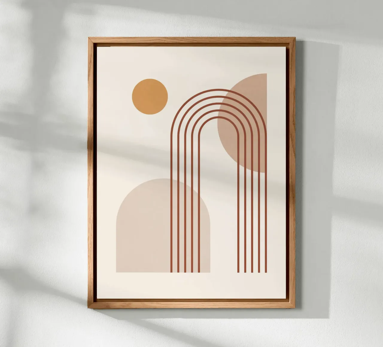 Forme astratte minimali 15 pannello forex da Gaite