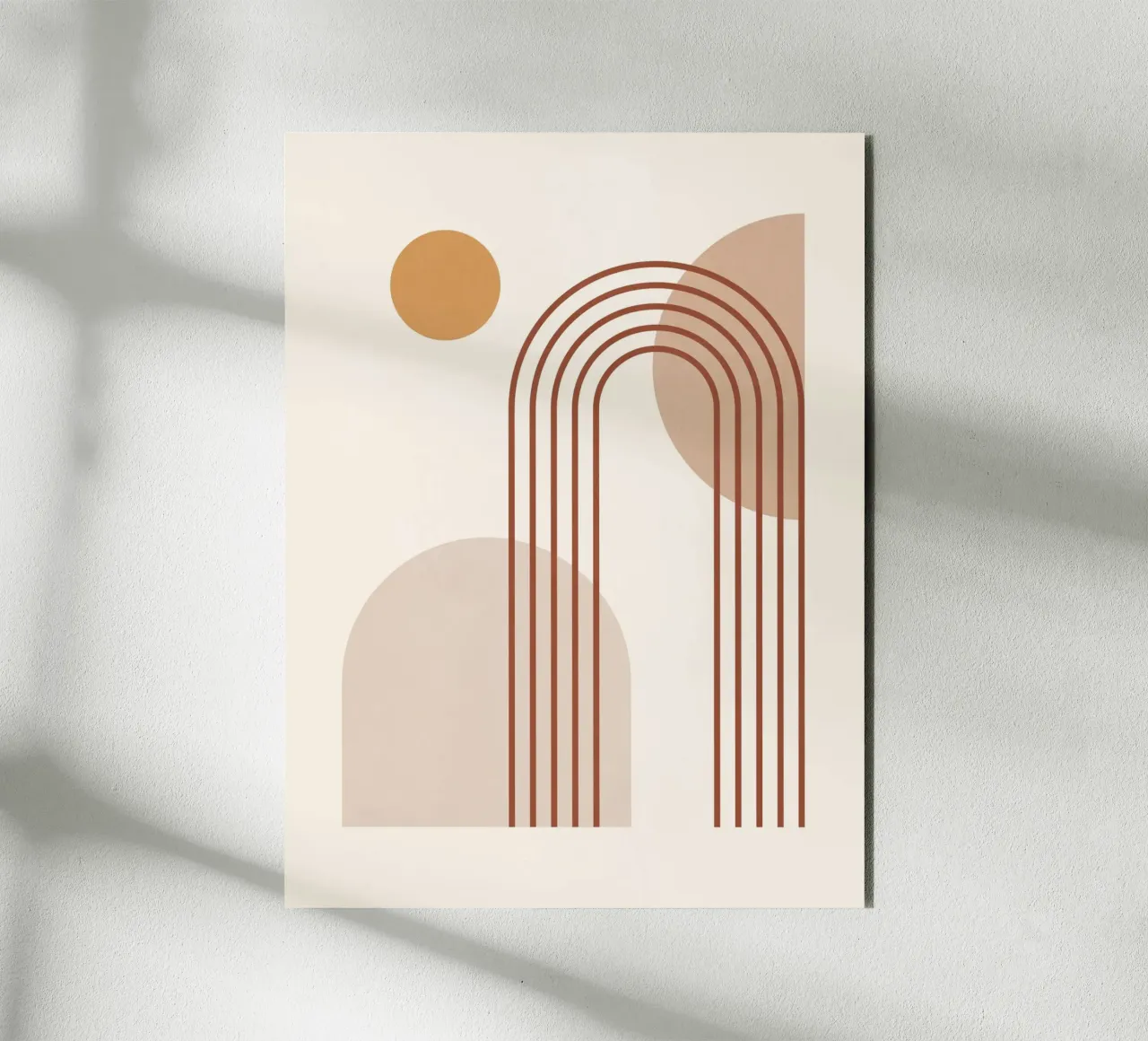 Forme astratte minimali 15 pannello forex da Gaite