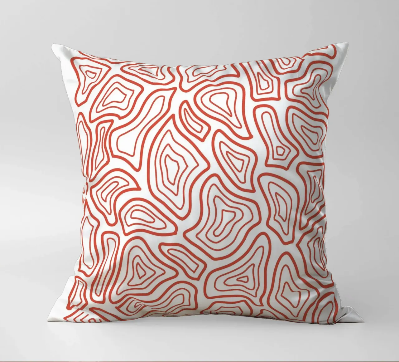 Abstract Line Motif decorative cushion by MODERN NUANCE