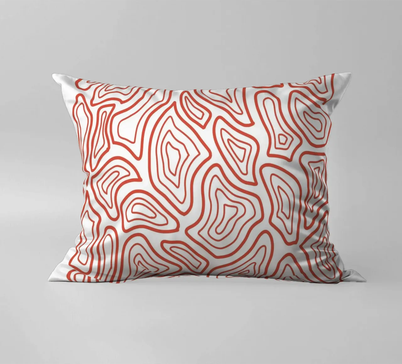Abstract Line Motif decorative cushion by MODERN NUANCE