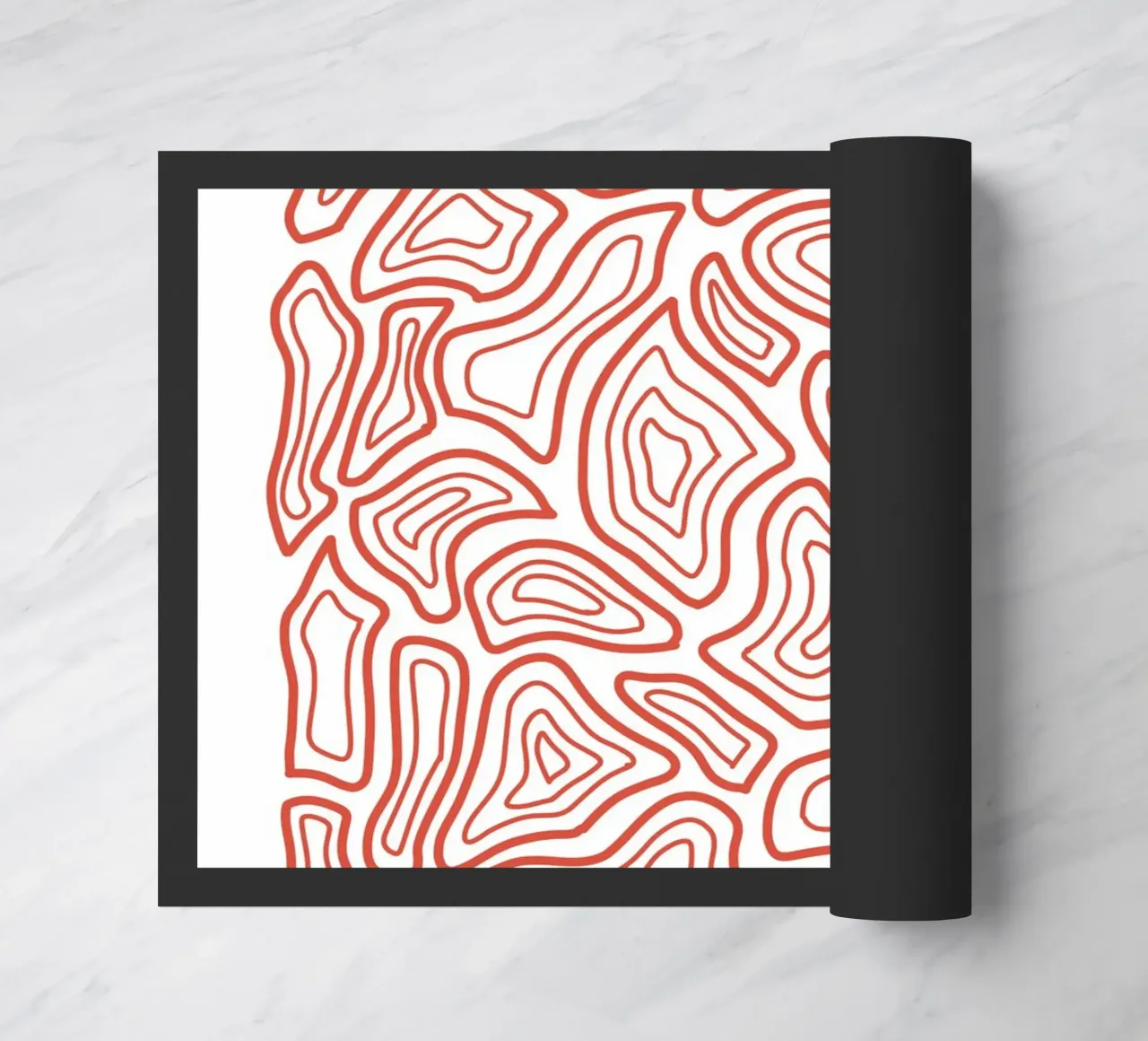 Motivo astratto a linee zerbino da MODERN NUANCE