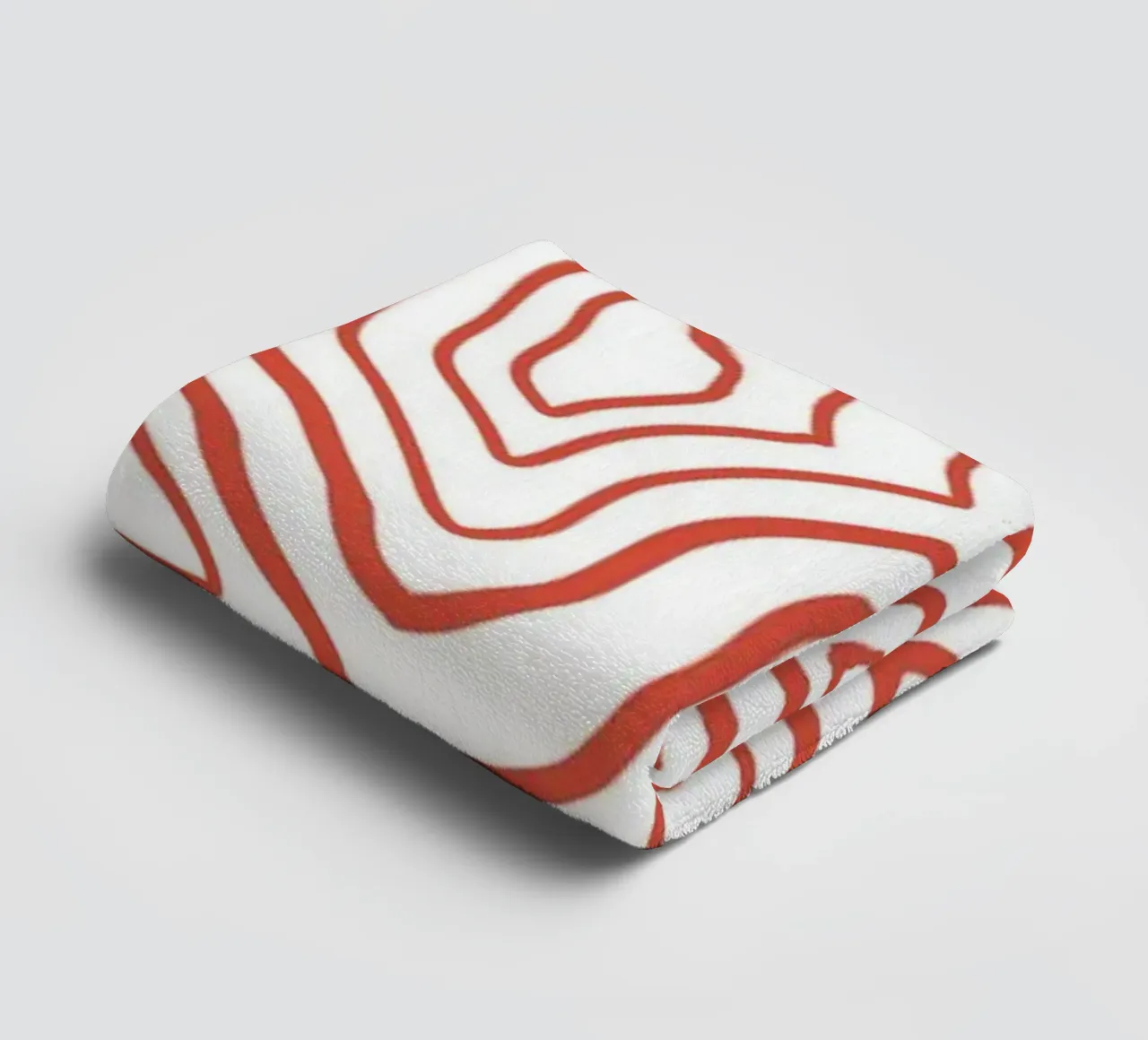 Abstract Line Motif towel by MODERN NUANCE