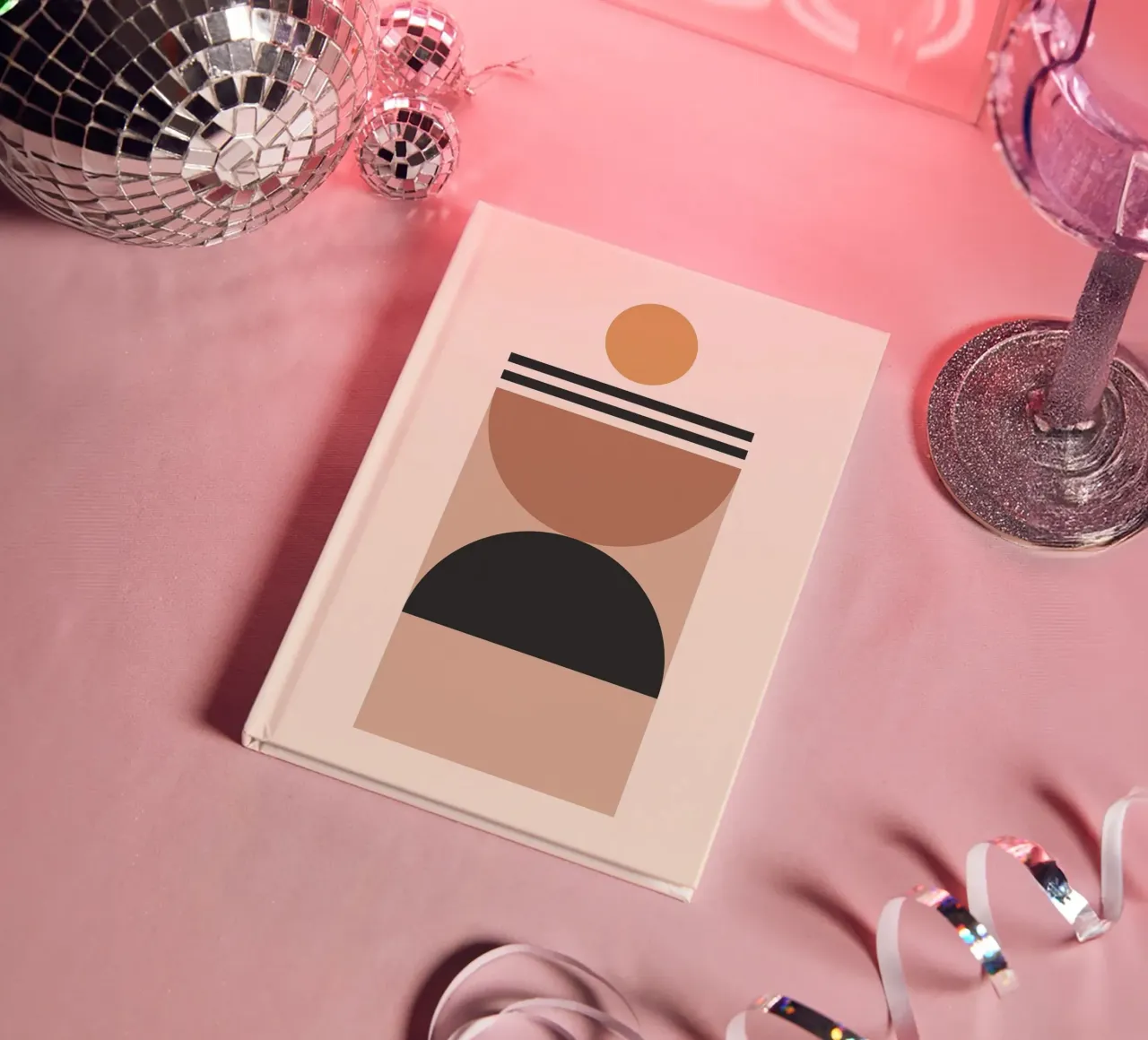 Minimal Abstract Shapes 16 notebook by Gaite