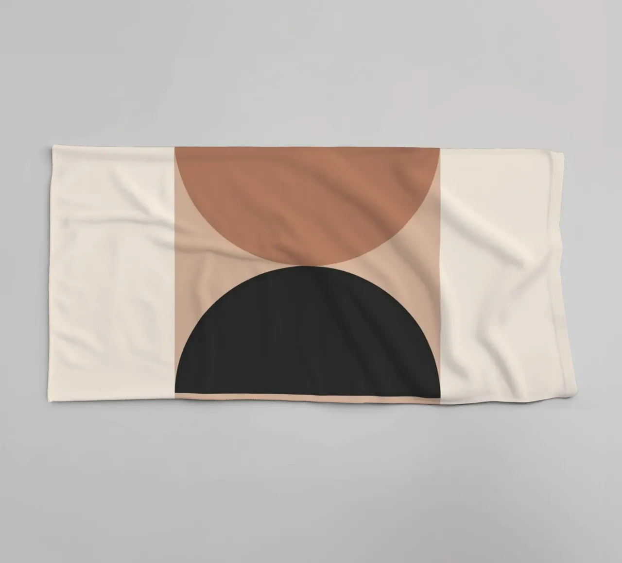 Minimal Abstract Shapes 16 towel by Gaite