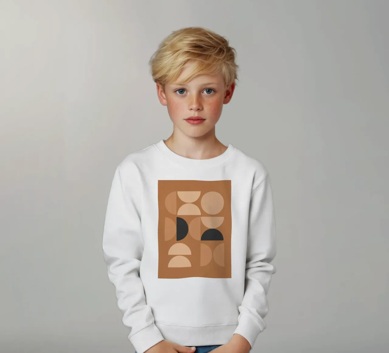 Forme astratte minimali 18 felpa bambino da Gaite