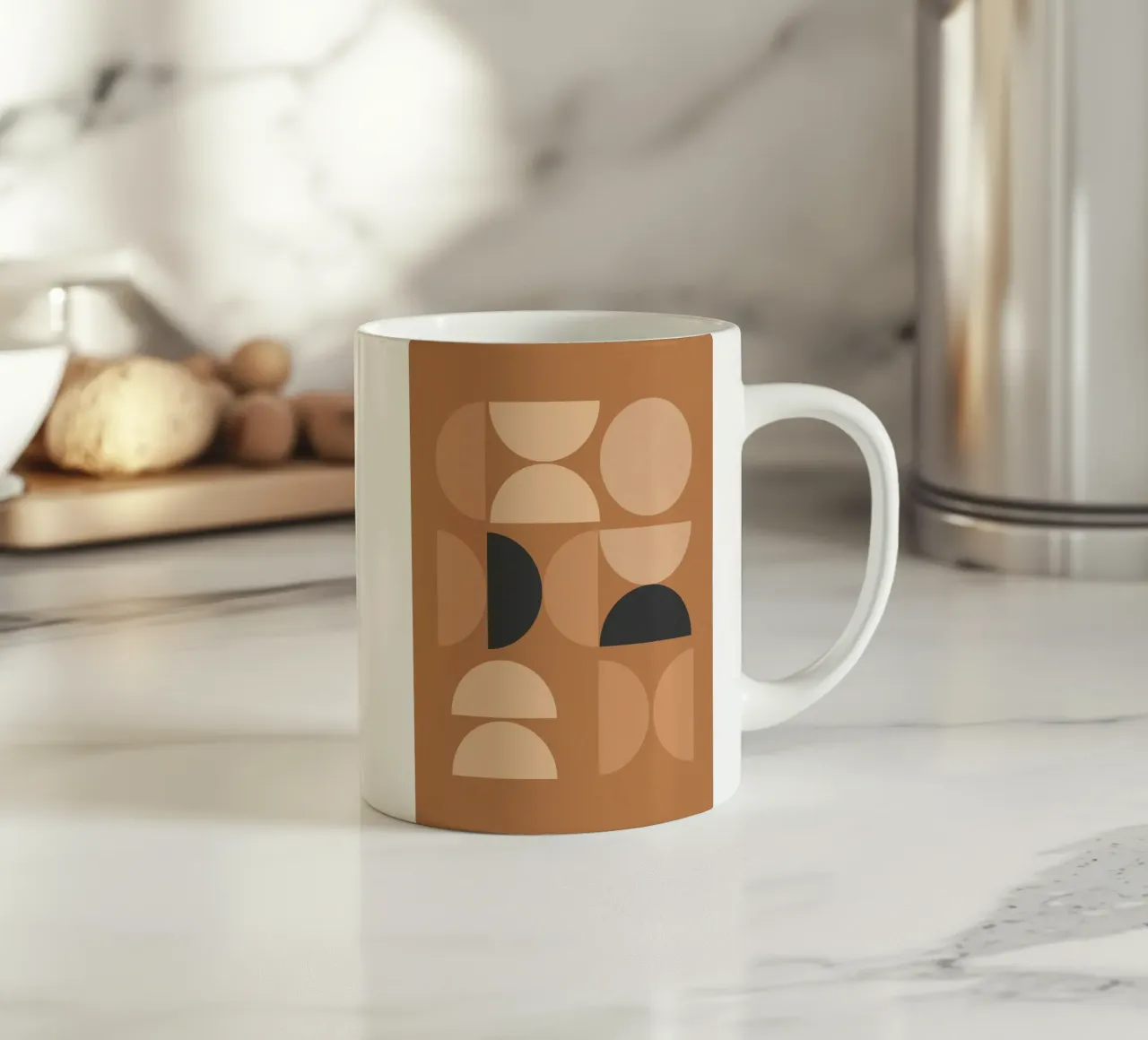 Forme astratte minimali 18 tazza in ceramica da Gaite