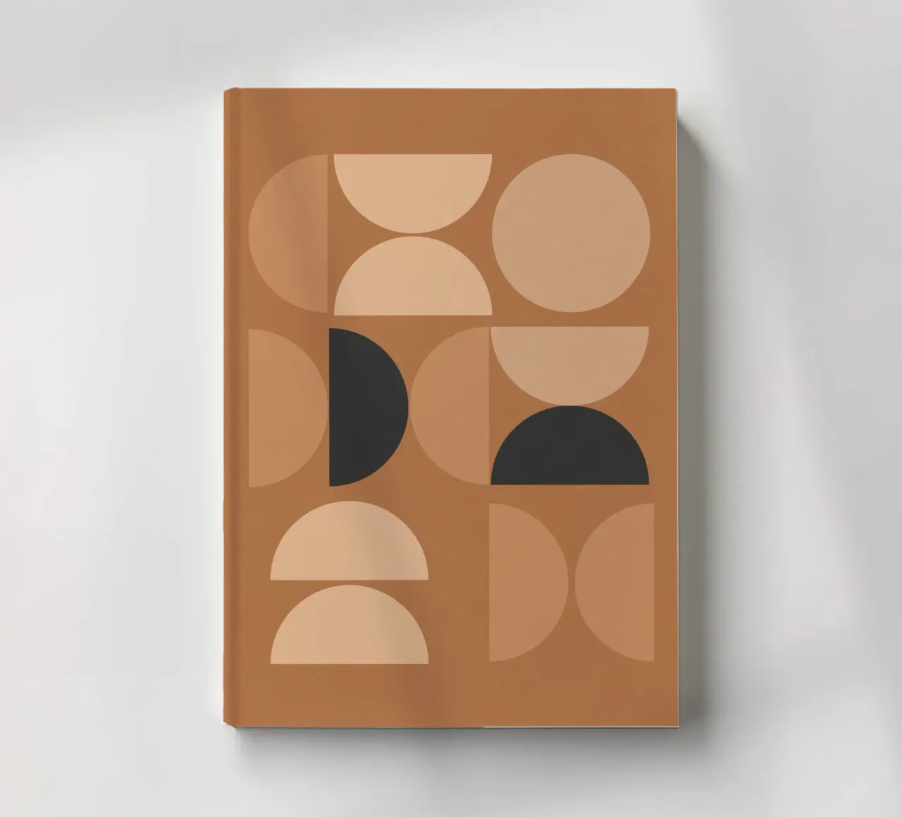 Minimal Abstract Shapes 18 notebook by Gaite