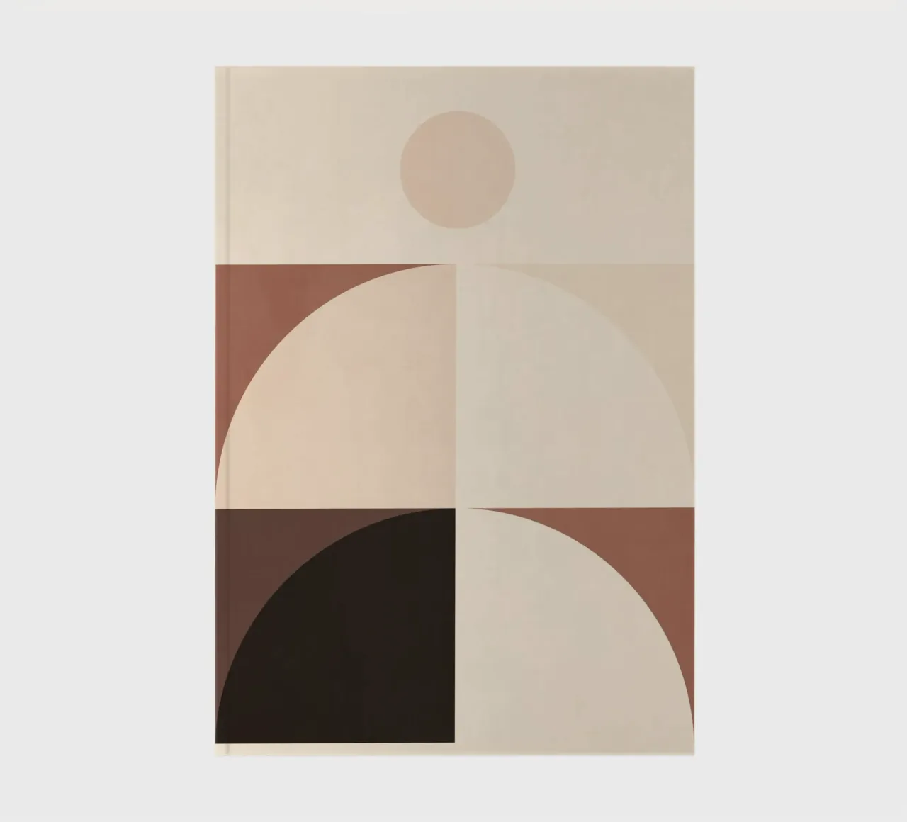 Minimal Abstract Shapes 20 notebook by Gaite