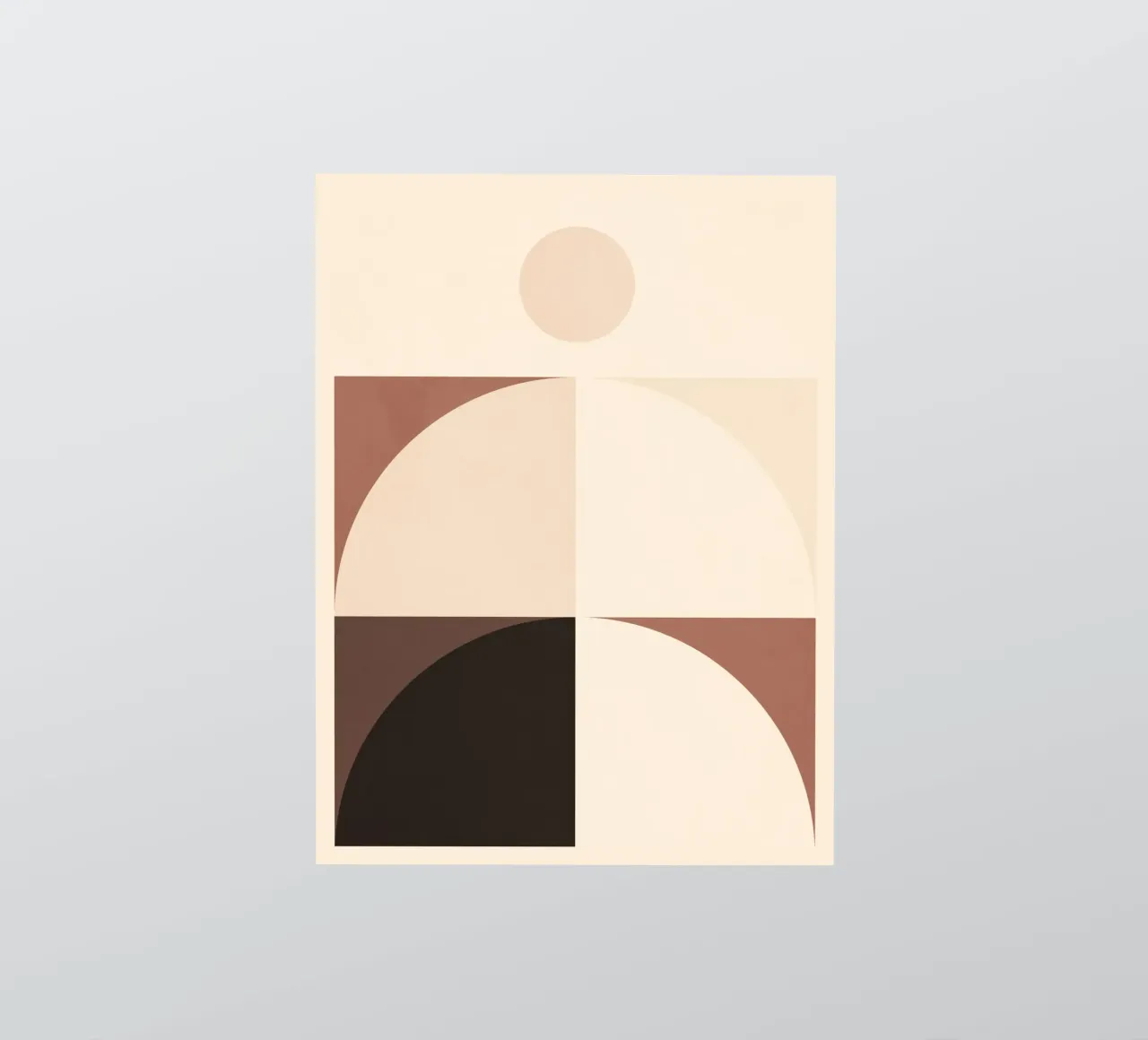 Minimal Abstract Shapes 20 sticker by Gaite