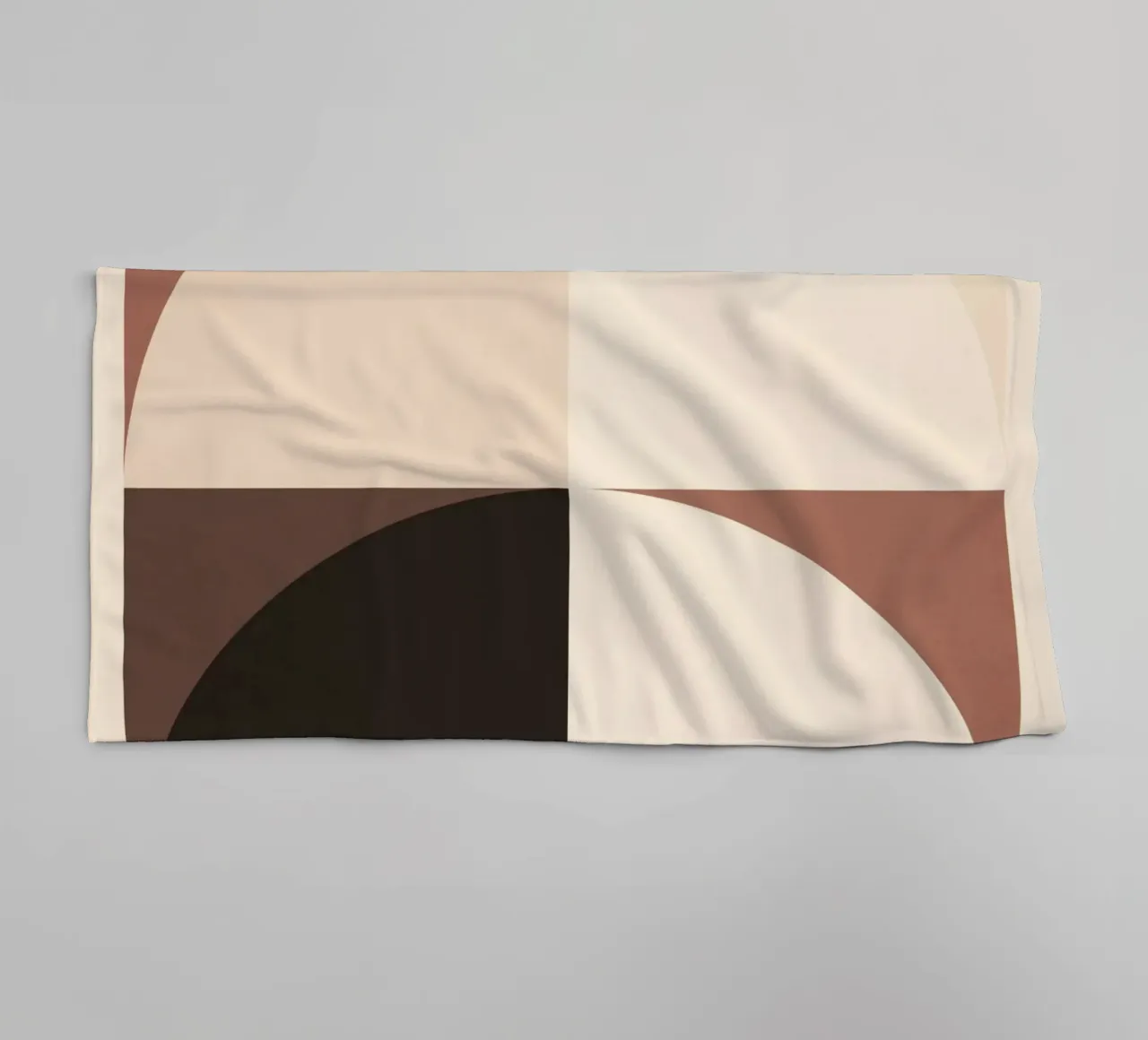 Minimal Abstract Shapes 20 towel by Gaite