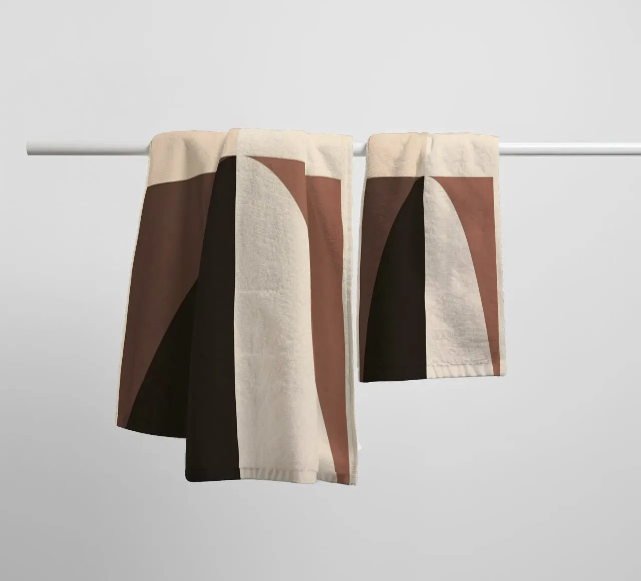 Minimal Abstract Shapes 20 towel by Gaite
