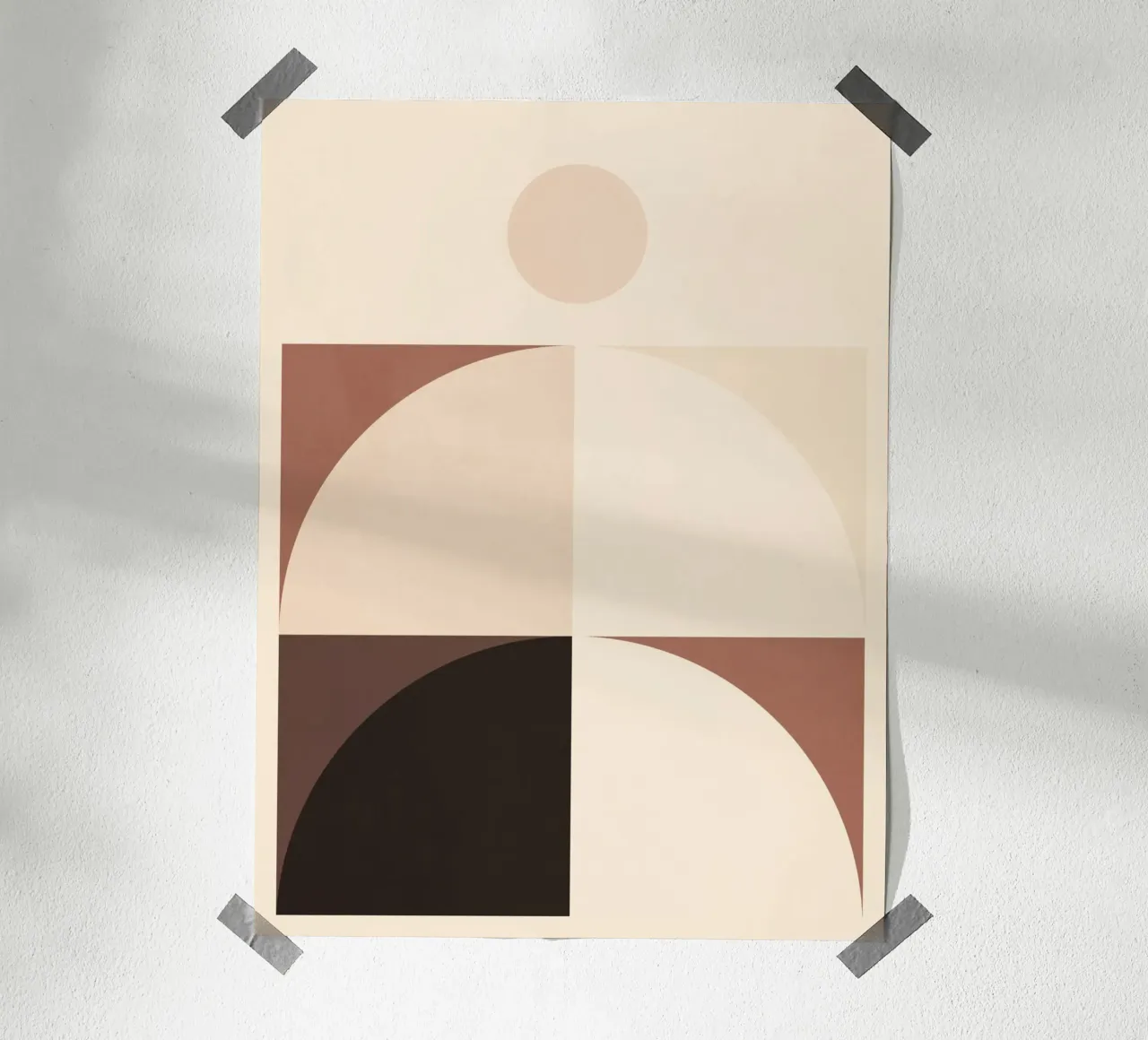 Forme astratte minimali 20 carta hahnemühle da Gaite