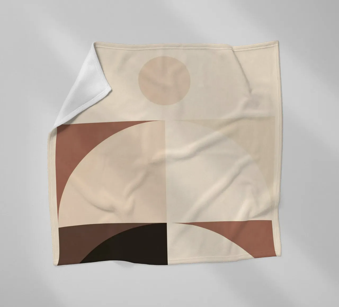 Forme astratte minimali 20 coperta in pile da Gaite