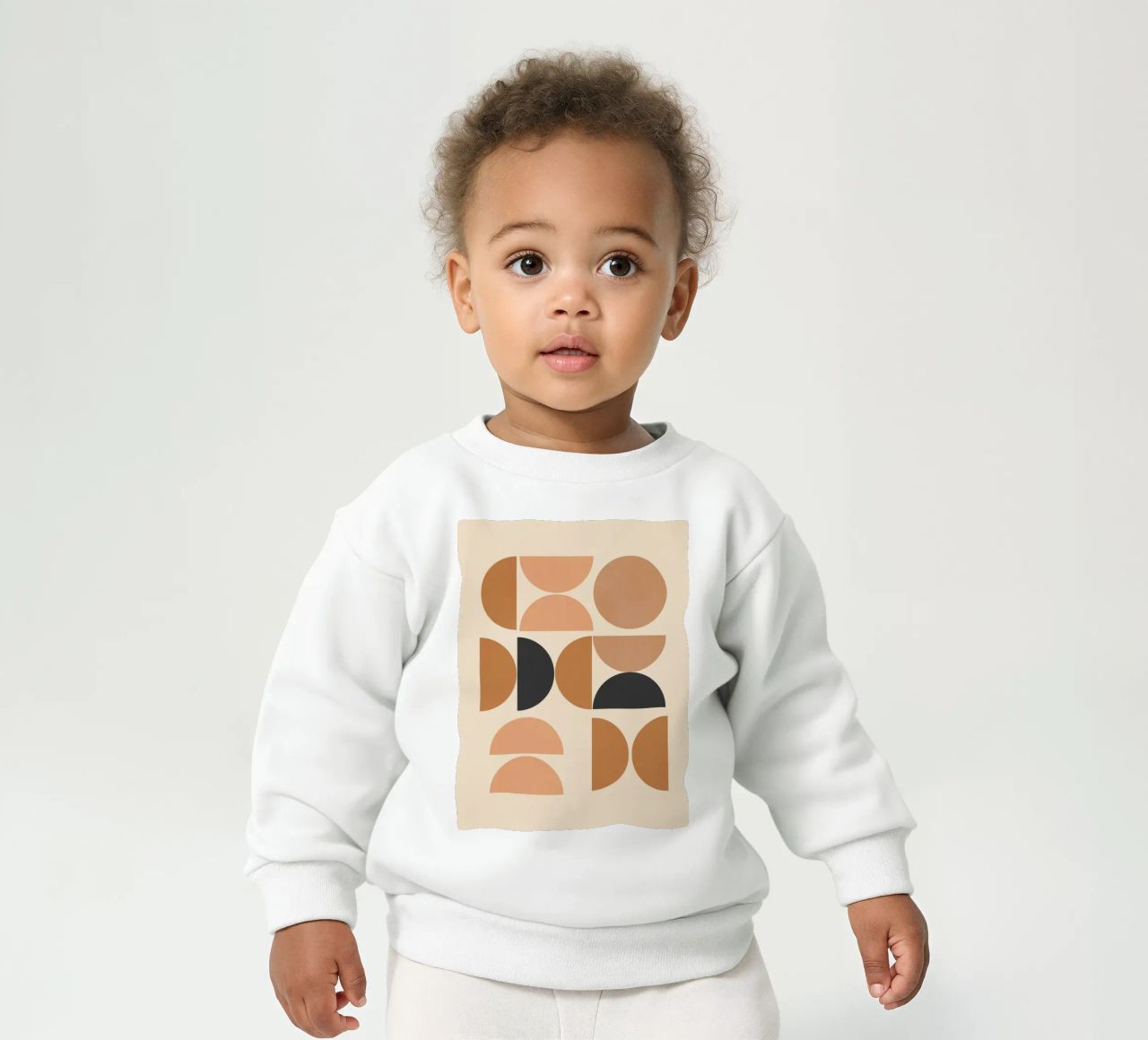 Forme astratte minimali 21 felpa neonato da Gaite