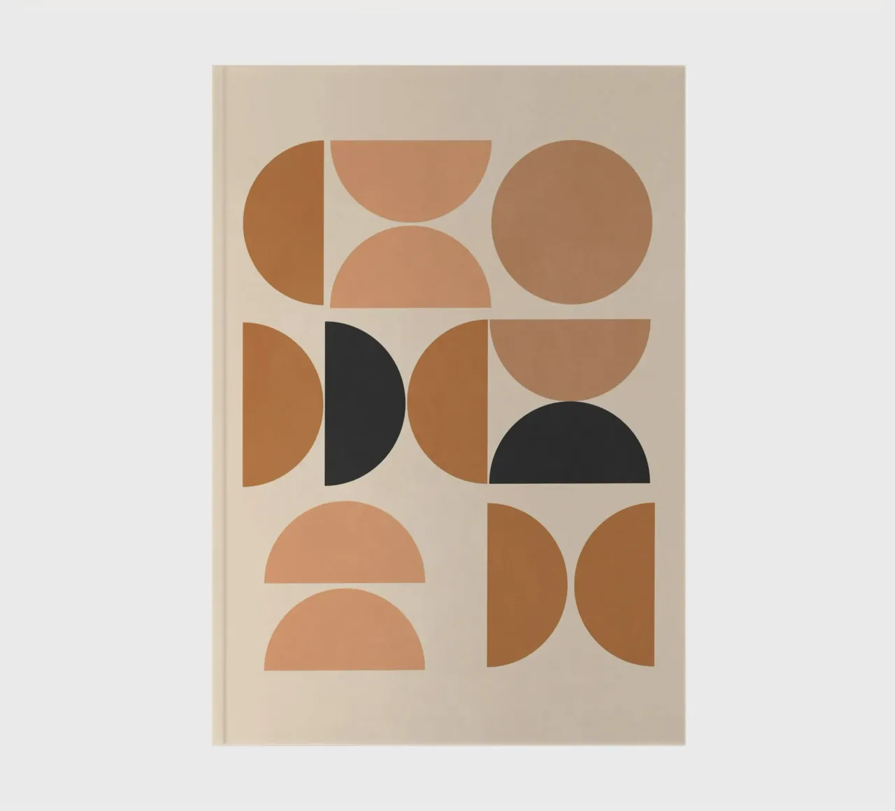 Minimal Abstract Shapes 21 notebook by Gaite