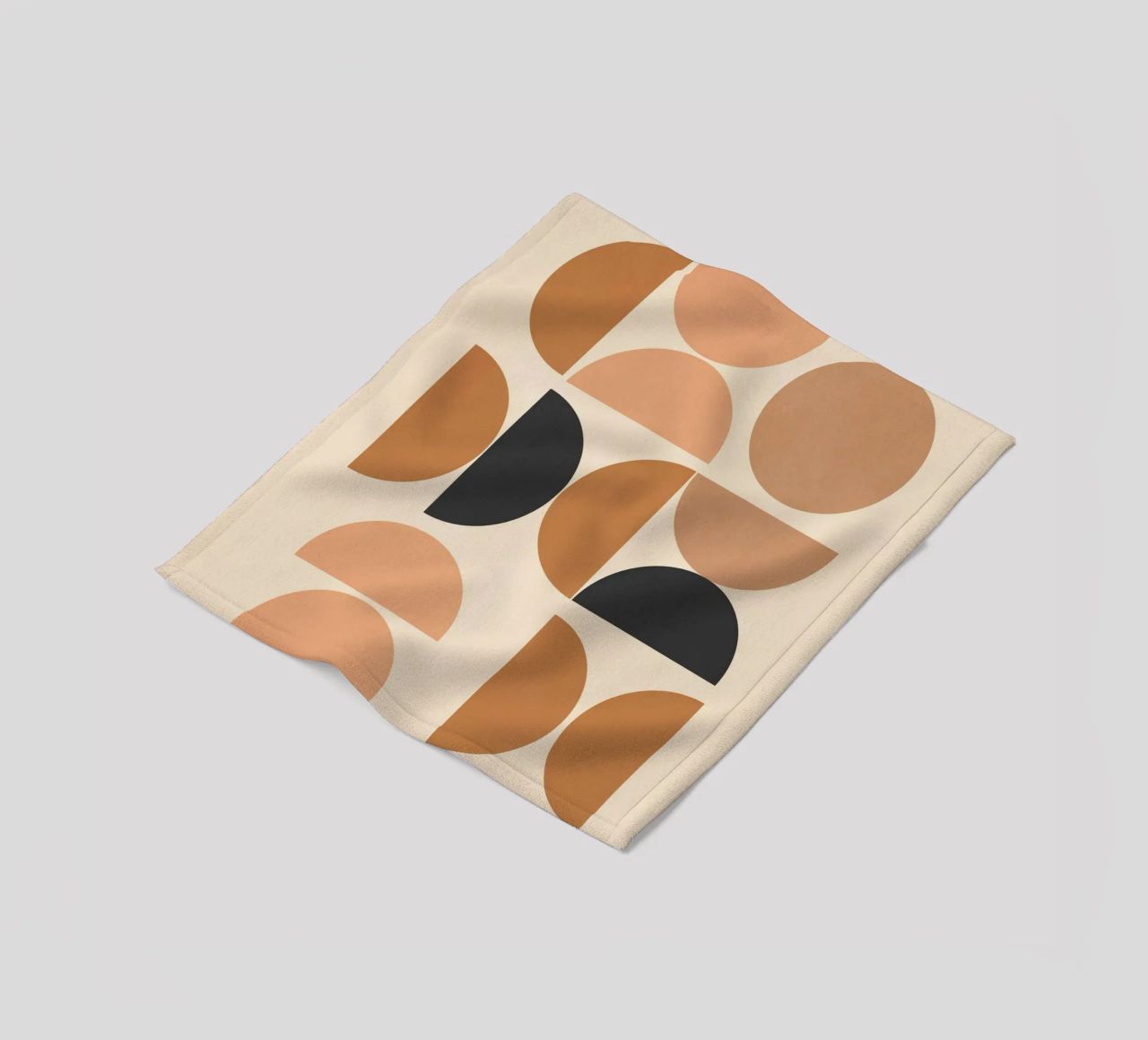 Forme astratte minimali 21 coperta in pile da Gaite