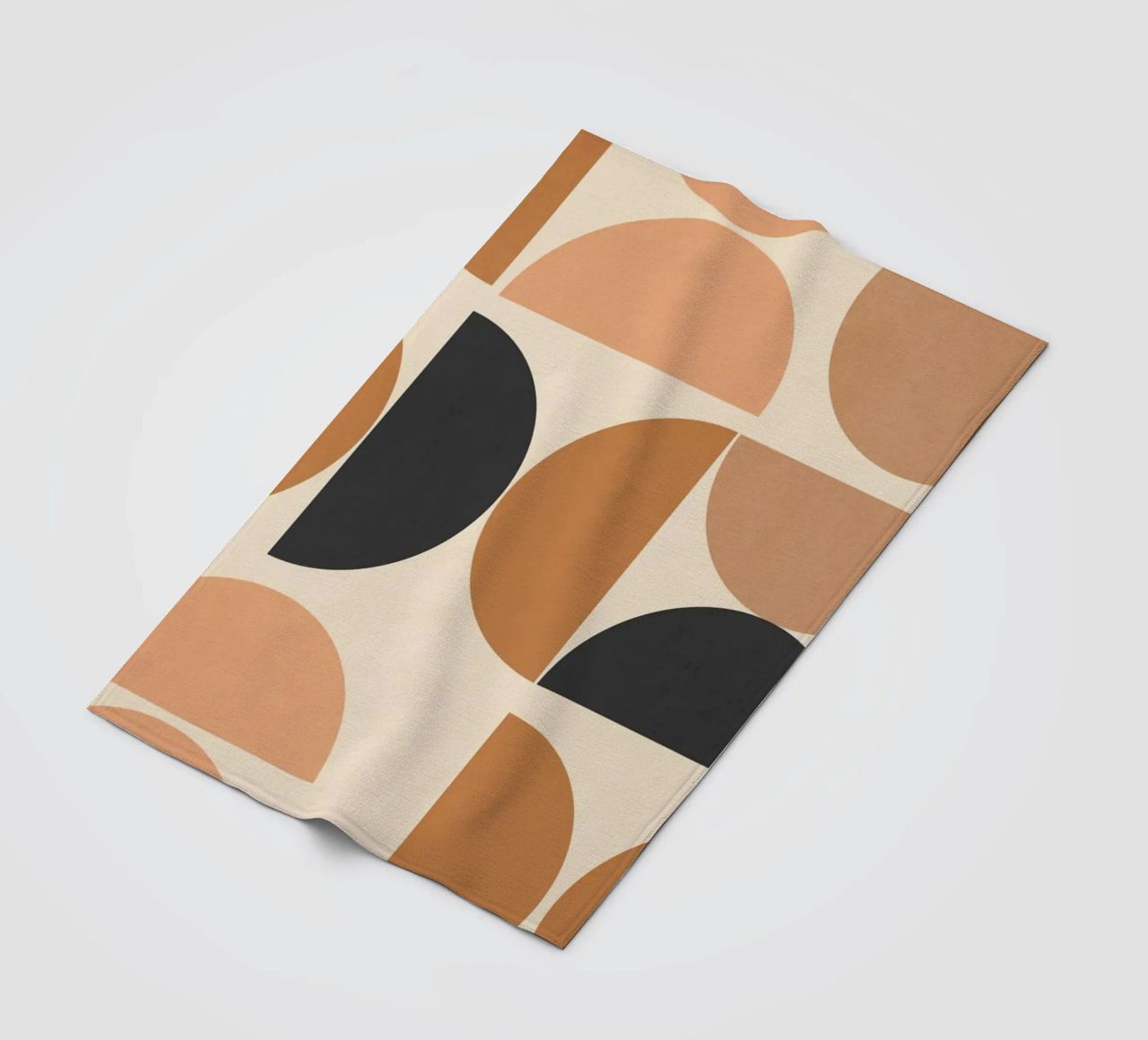 Forme astratte minimali 21 coperta in pile da Gaite
