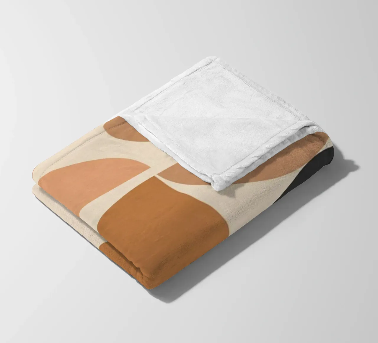 Minimale abstrakte Formen 21 Fleecedecke von Gaite