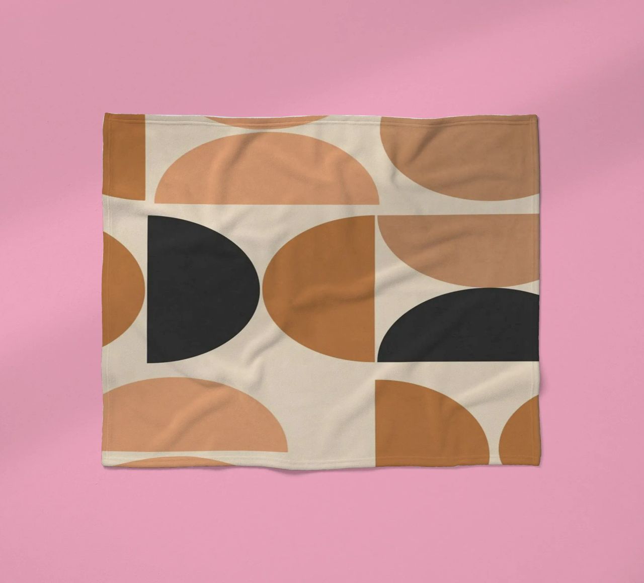 Forme astratte minimali 21 coperta in pile da Gaite