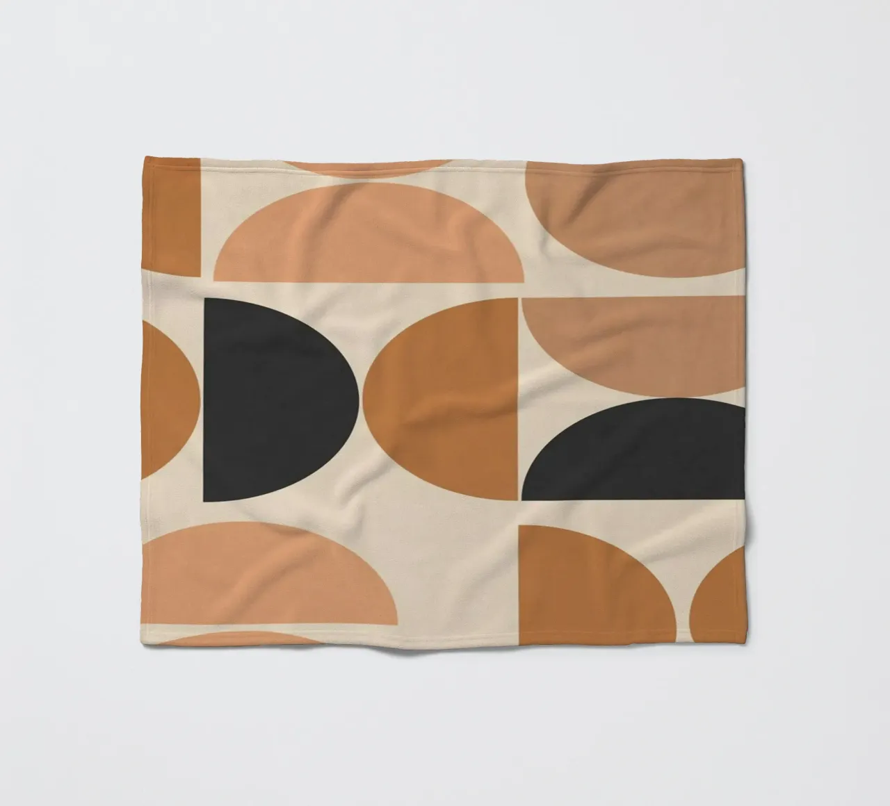 Minimale abstrakte Formen 21 Fleecedecke von Gaite