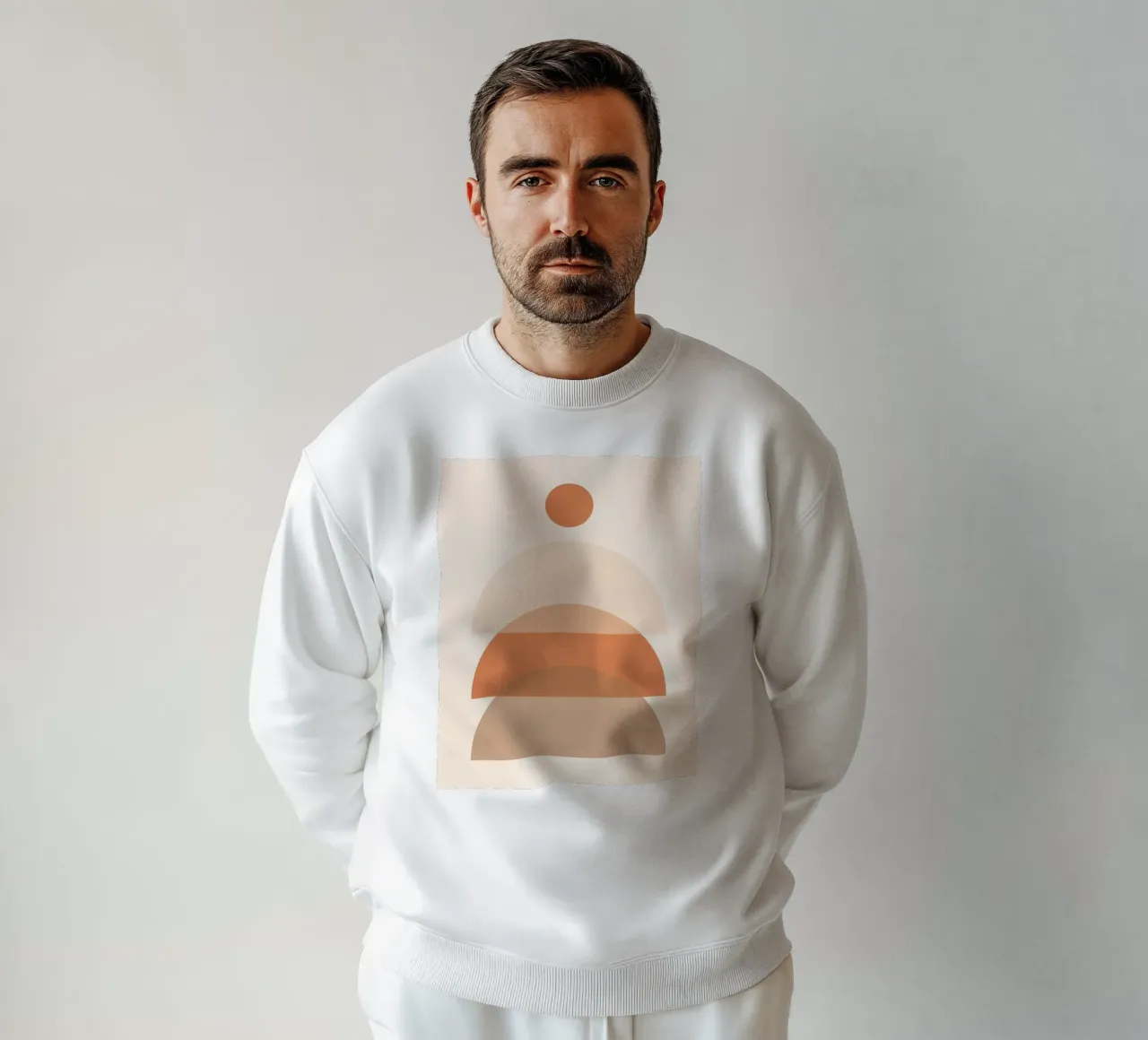 Minimal Abstract Shapes 22 sweatshirt by Gaite