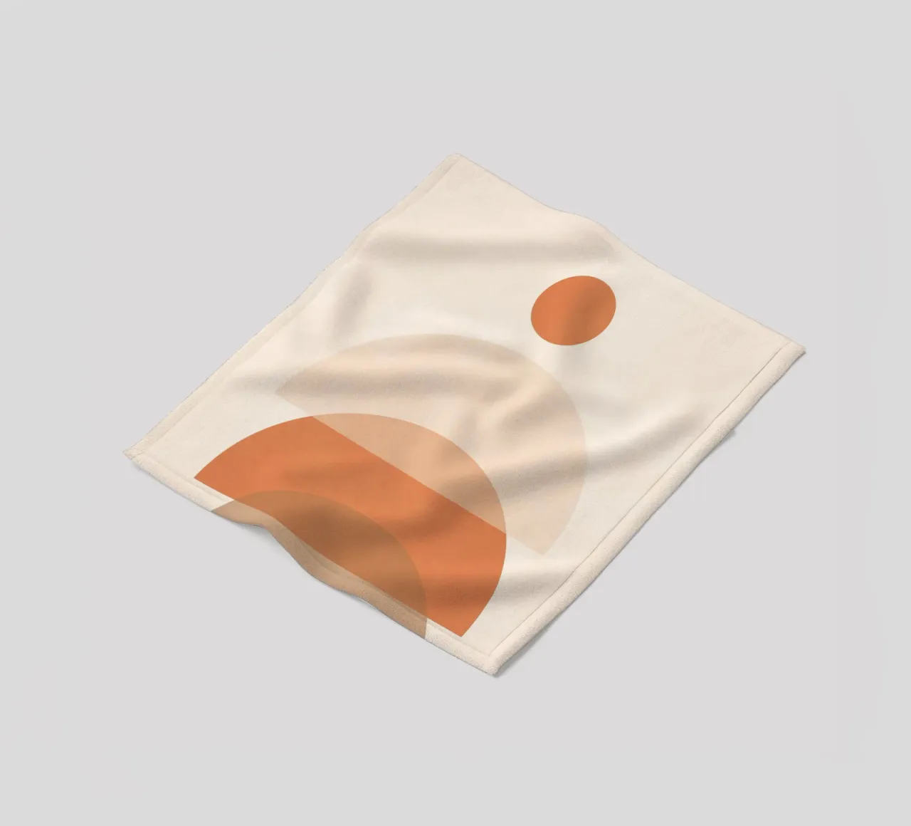 Forme astratte minimali 22 coperta in pile da Gaite