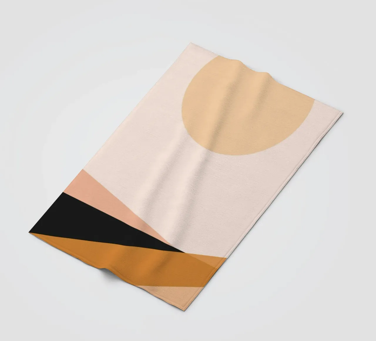 Forme astratte minimali 23 coperta in pile da Gaite