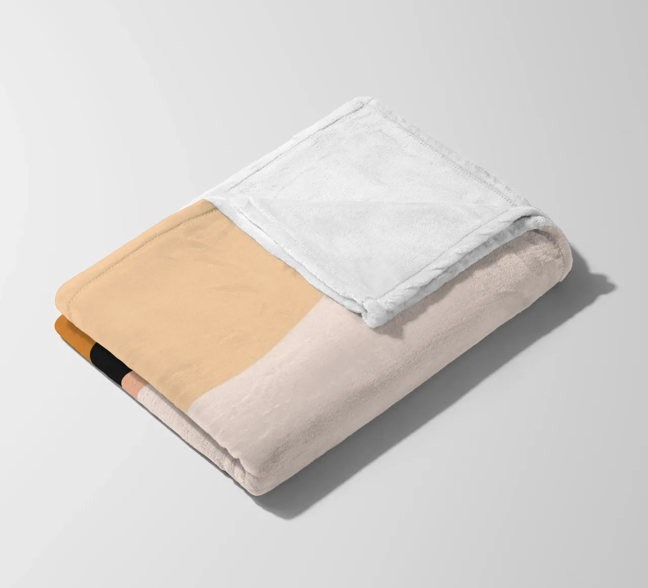 Forme astratte minimali 23 coperta in pile da Gaite