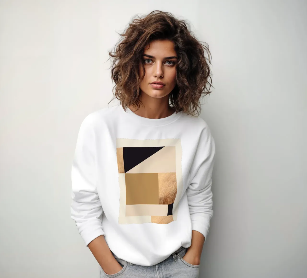 Formas abstractas mínimas 24 sudadera de Gaite