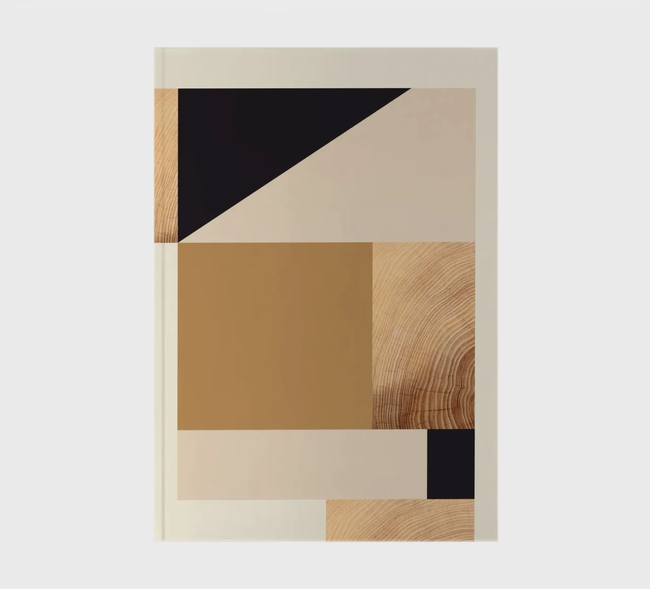 Minimale abstrakte Formen 24 Notizbuch von Gaite