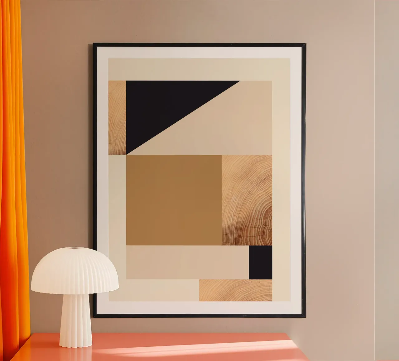 Minimal Abstract Shapes 24 hahnemühle by Gaite