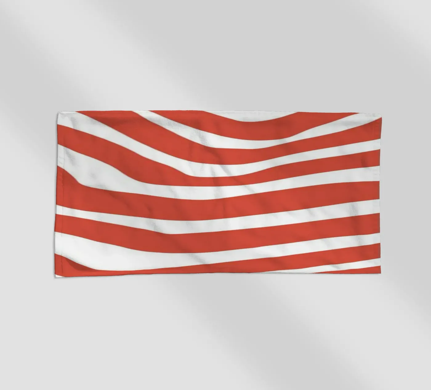 Linea rossa telo mare da MODERN NUANCE