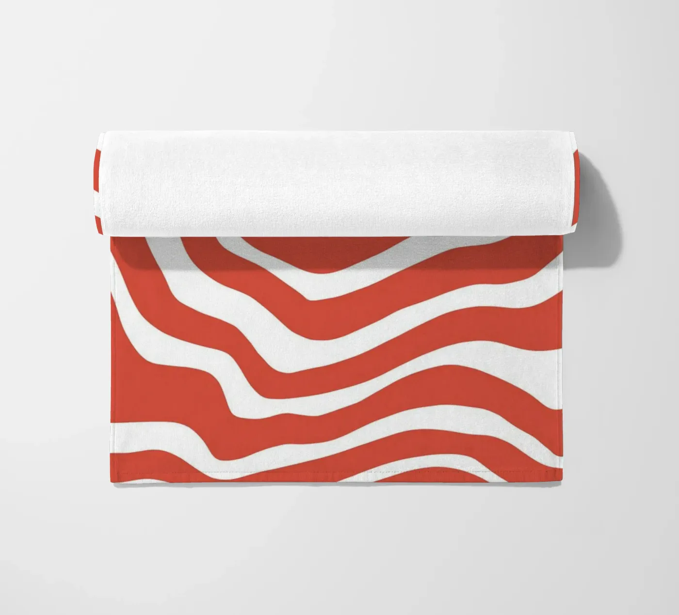 Linea rossa telo mare da MODERN NUANCE