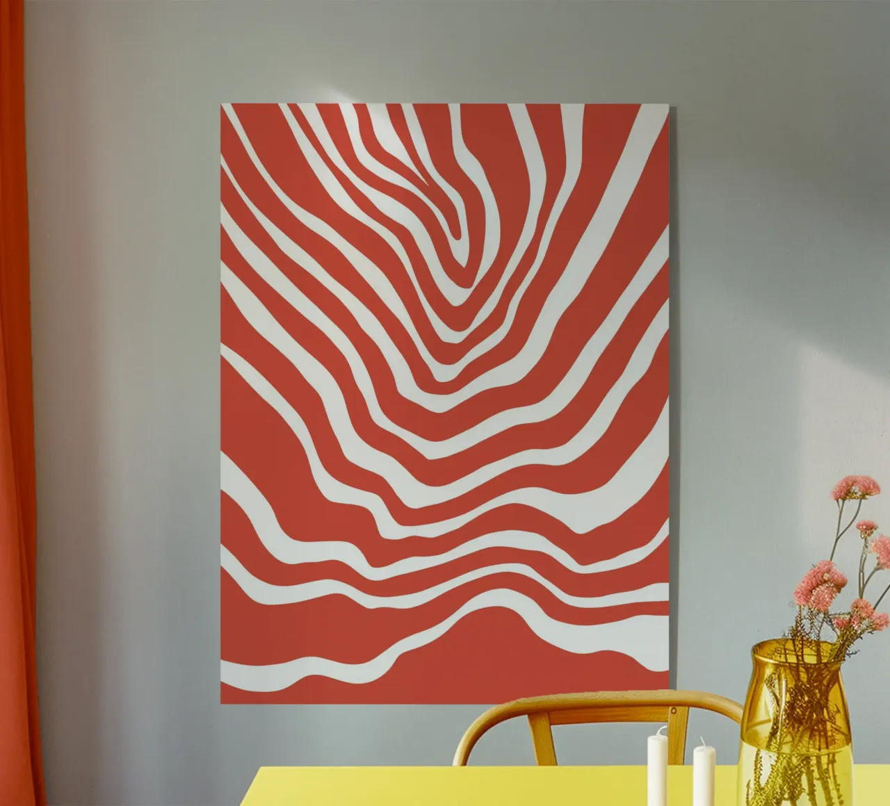 Linea rossa plexiglass da MODERN NUANCE