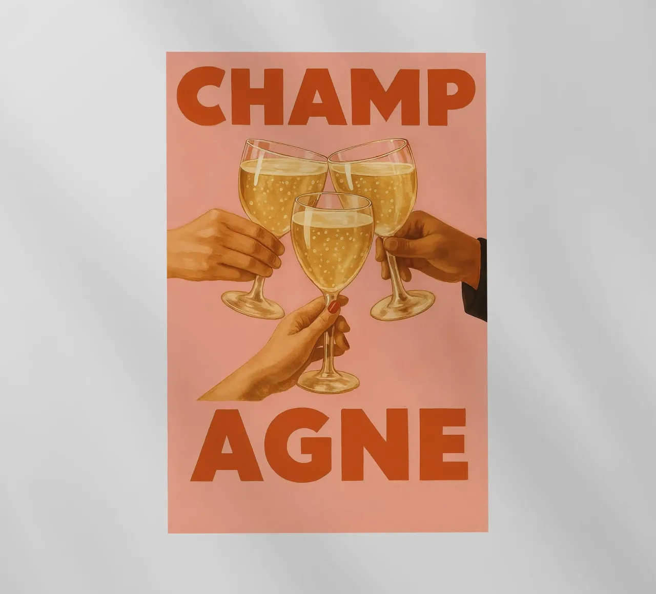 Golden Bubbles & Good Vibes pellicola backlit da QuooodZ by MooodzArt