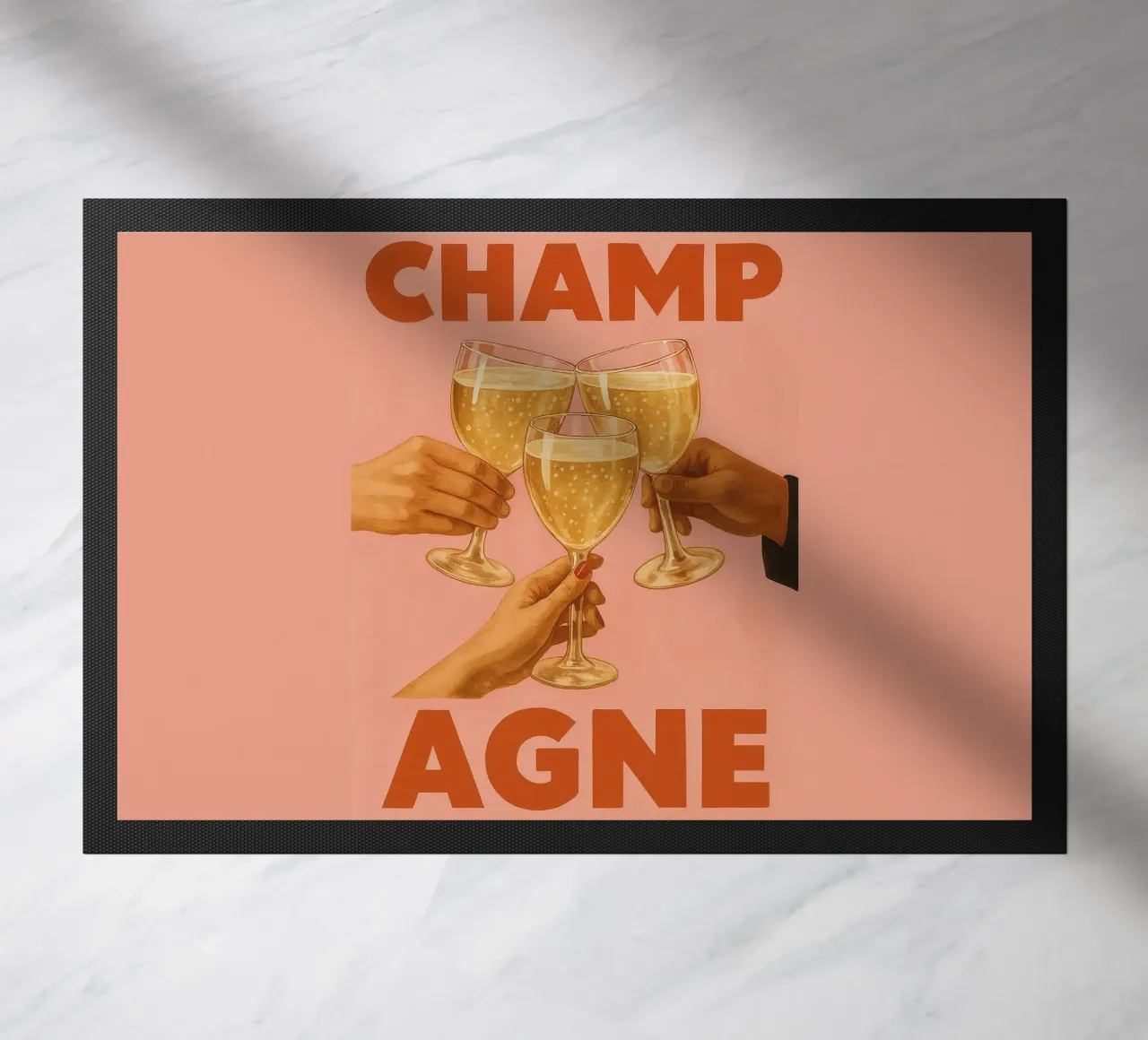 Golden Bubbles & Good Vibes zerbino da QuooodZ by MooodzArt