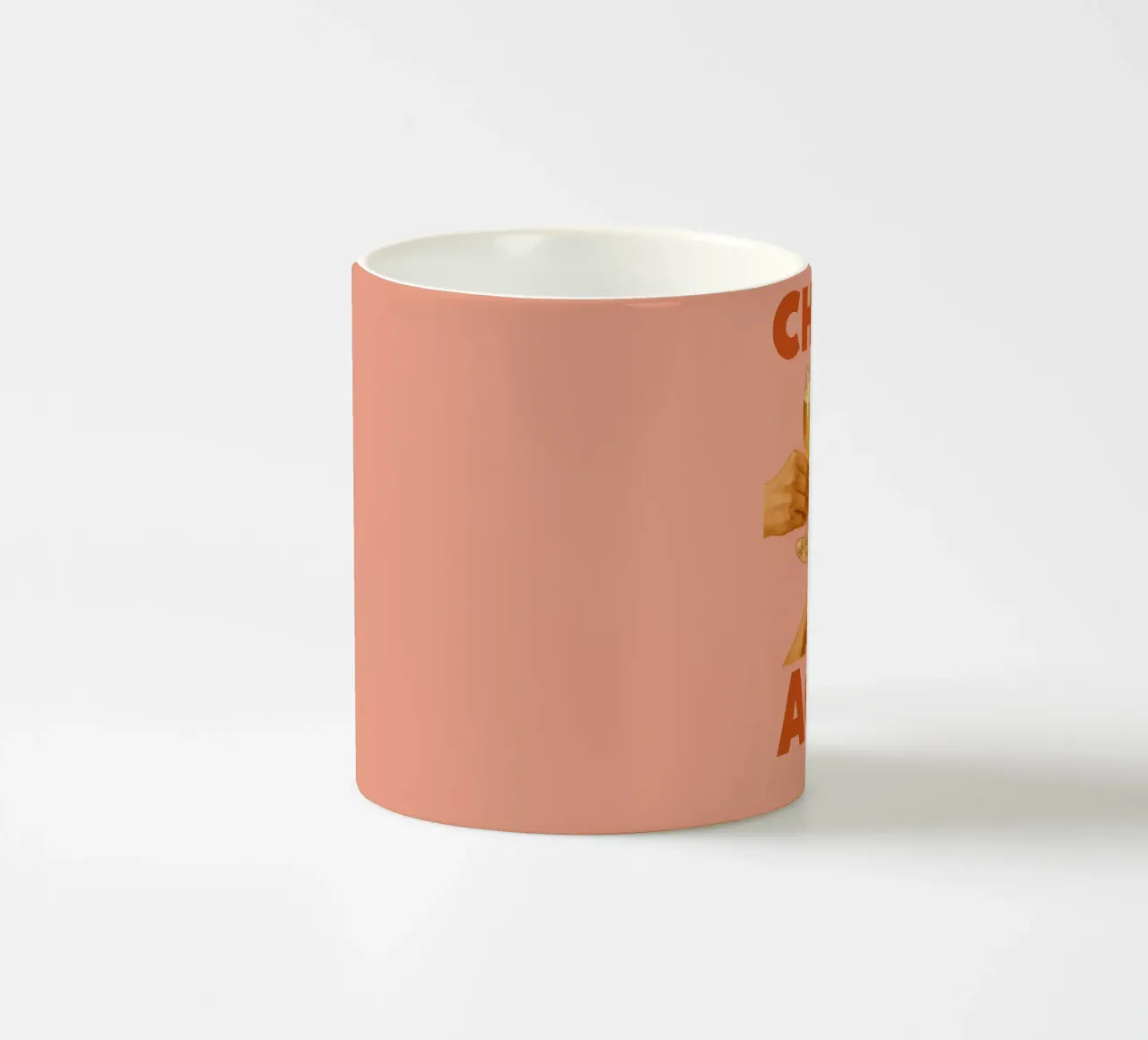Golden Bubbles & Good Vibes tazza in ceramica da QuooodZ by MooodzArt